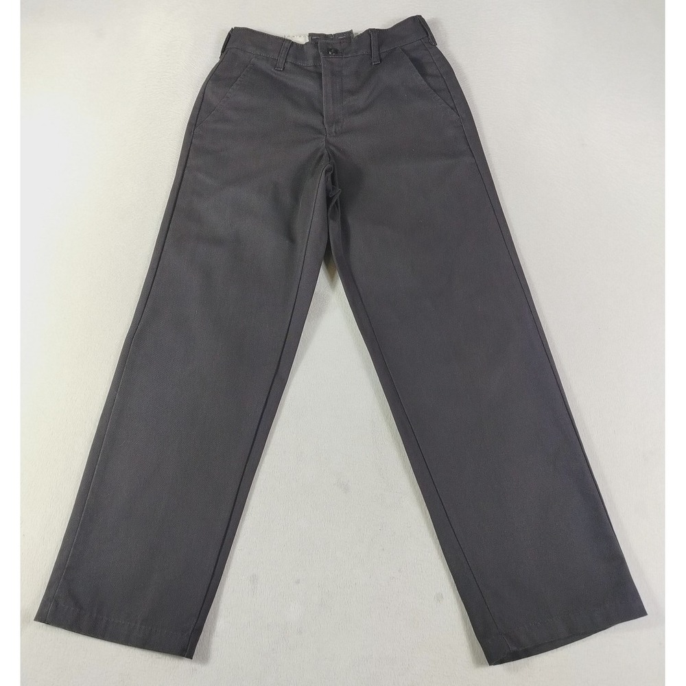 Red Kap Pants Mens 28 Black Work Chino Regular Fit Workwear Uniform PT20BK9